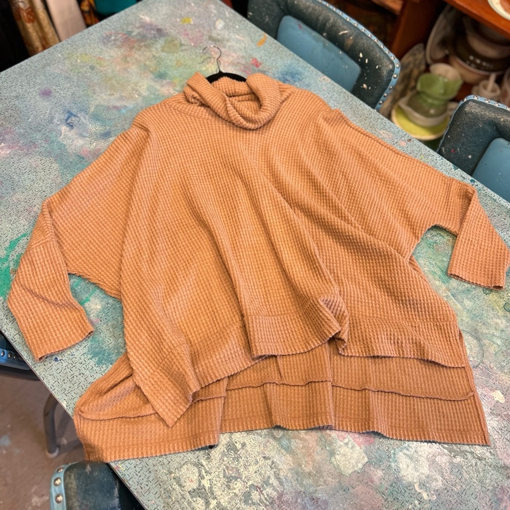 Fuzzy Waffle Top